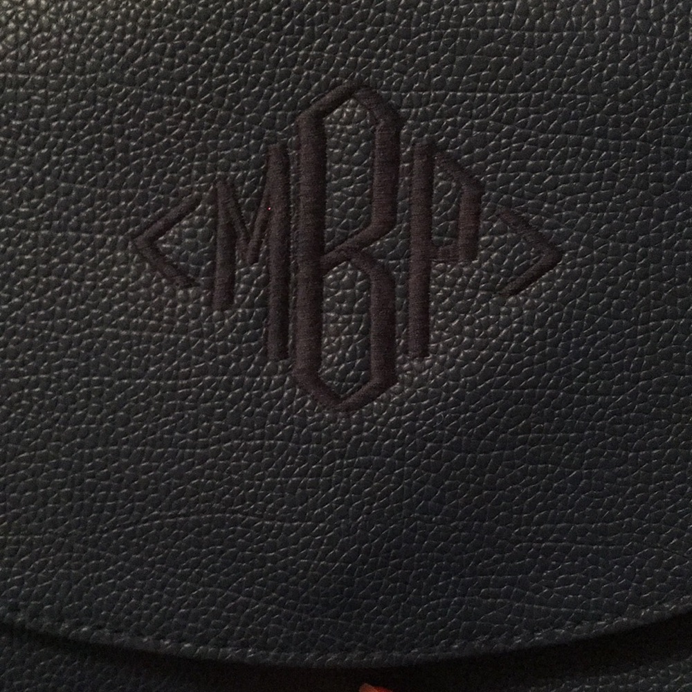 MPB monogrammed purse